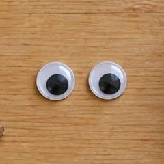 Ojos móviles grandes